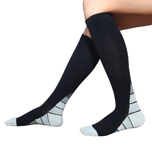 Gray Unisex Compression Socks